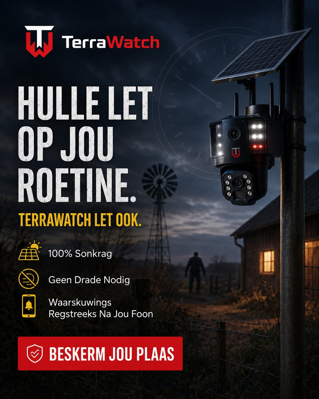 TerraWatch Solar Pro Smart Camera