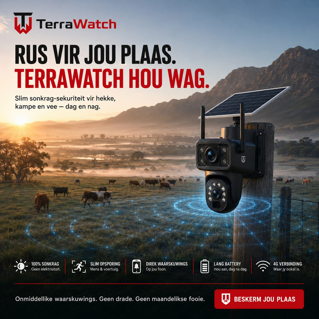TerraWatch Solar Pro Smart Camera